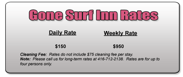 gone surf inn rates